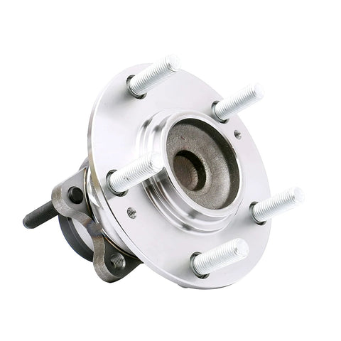 Front view of Rear Wheel Hub Bearing Assembly For 2010 To 2013 Kia Forte Koup Forte5 5 Lug Rear Left Or Right Side High Quality OE Grade ISO Certified Replacement Direct Fit.