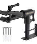 Heavy Duty Bike Repair Stand With Adjustable Clamp, Wall Or Bench Mount, Holds Up To 88 Lbs, Ideal for Repairs.