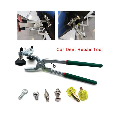 Dent Repair Pliers And Auto Body Repair Kit For Easy Car Dents Removal DIY Friendly Paintless Dent Repair Tool Set layout