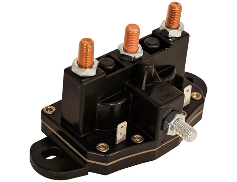 Beefy 150A Reversing Solenoid Switch For Tarp Systems, Truck Winches And Boat Lifts weatherproof with terminal posts