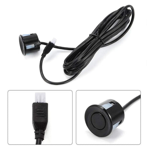 Waterproof Ultrasonic Sensor Module For Arduino With JSN SR04T, cable and sensor components, IP67 enclosure, close-up view.