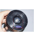 Top view of Premium 400W Brushless Fan Motor compatible with dust collection systems, showing shaft detail and measurement.