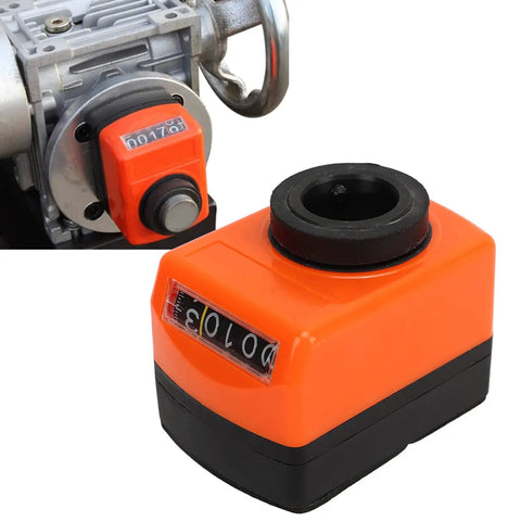 Lightweight Digital Bore Position Indicator With Clear Readout Mechanical Counter for compact lathe machines, front view