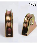 Heavy Duty V Groove Track Wheel Built Different For Rock Solid Performance Slick Rolling Steel Sliding Gate Caster tough pulley block.