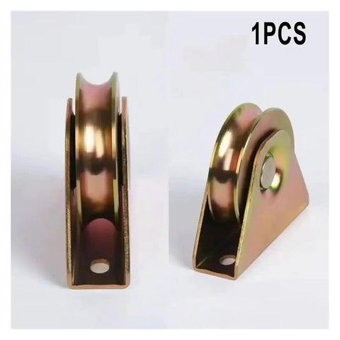 Heavy Duty V Groove Track Wheel Built Different For Rock Solid Performance Slick Rolling Steel Sliding Gate Caster tough pulley block.