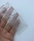Transparent Door Stopper Set Of 10 Non Slip Holders For Home And Office High Friction Quadrate Shape No Tools Needed Install