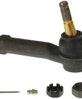 Steering Tie Rod End Replacement for 1999-2006 Chevrolet Silverado 1500 and Compatible Cadillac Escalade Models, Heavy Duty Front End Steering Component for Precise Handling, Durable OEM-Quality Part Built to Last, black metal with hardware