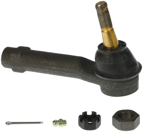 Steering Tie Rod End Replacement for 1999-2006 Chevrolet Silverado 1500 and Compatible Cadillac Escalade Models, Heavy Duty Front End Steering Component for Precise Handling, Durable OEM-Quality Part Built to Last, black metal with hardware