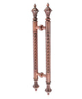 Antique Rustic Door Handle And Pull Hardware In Stainless Steel For Sliding Doors Wood Glass Or Metal Doors Heavy Duty Grip