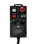Get The HS Series Manual Pulse Generator Handwheel For Your CNC Machine. This Cool Av-EaHS-939 Controller Lets You Dial Exact Positions Fast And Easy For Precision Machining Jobs That Need Serious Control And Reliability Now. Black CNC handwheel controller with cable.
