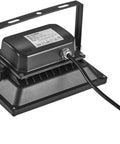 JUDYSSY Led Flood Lights 20W, 3000K Warm White Led Floodlight Outside, black metal housing and adjustable bracket.