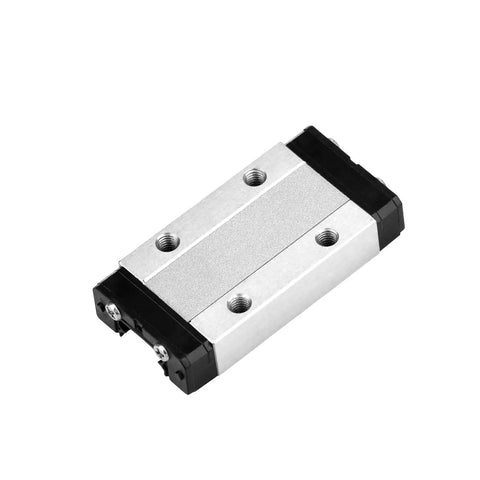 400mm Linear Sliding Rail Guide With MGN9H Carriage Block for CNC Machines, stainless steel, close-up view.