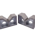 Pro Grade Cast Iron V Block Set For Precision Milling And Setup, 3 X 1 3/4 X 2 3/8 Inches, matched pair shown
