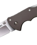 Code 4 Folding Knife With S35VN Blade, 3.5 Inch Razor Sharp Spear Point, 5 Inch 6061 Aluminum Handle, Tri Ad Lock, Ultra Lightweight EDC