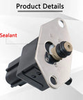 FPS7 Fuel Injection Pressure Regulator Sensor Plug N Play Direct Fit For Ford F Series And Ford E Series Trucks SUVs Lincoln Town Car And Jaguar Cars Built For 4.6L 3.0L And 3.9L Engines Replacement Part, close-up of sealant port