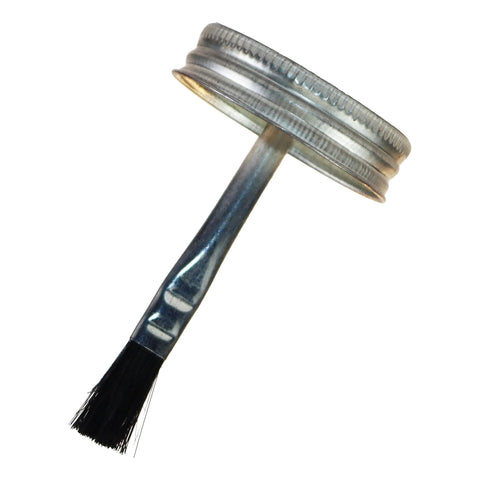 Premium 4oz Brush Top SIL Glyde Silicone Brake Grease brush applicator, high temperature safe by AGS Automotive Solutions