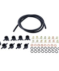 Chamixx Upgraded Fuel Return Line Kit 7135-264 Fits Ford 7.3L Diesel Truck E And F Series Models Pre Early 92 Design Center Return Line, black hose and fittings