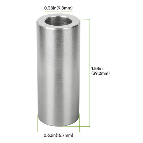 Pivot Idler Bushing 1-603044 For Exmark Lazer Z Mowers Fits Lazer Z XP XS AC CT HP LC Ultra Vac Bagging System, 0.62in x 1.54in steel