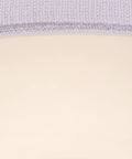 Close-up of off-white linen shade of Inspire Collection Antique Bronze Three Light Semi Flush Mount Ceiling Light