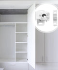 Heavy Duty Cabinet Door Ball Catches With Metal Spring Latches, 20 Sets, No Fuss Install Silver Finish For Wardrobes And Interior Doors