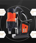 Heavy Duty Magnetic Drill Featuring Adjustable Speed And Forward Reverse Tapping Functions Delivering Smooth Steel Drilling And Industrial Metalwork That Goes Off Without A Hitch with all aluminum frame.