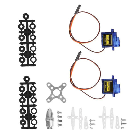 1100KV Brushless Motor With 40A ESC And Safety For RC Planes SG90 9G Micro Servo Lightweight High Torque Ready To Fly Kit components