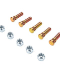 Solid GOTOTOP 1/2 Inch 20 Fine Thread Wheel Studs And Lug Nuts Kit For Most Vehicles Includes Five Bolts And Nuts set
