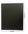 Single sheet from Twin Ultra Fine 42 Piece Wet Dry Sandpaper Set Featuring 240 To 10000 Grit Assortment 4.5 To 5.5 Inch