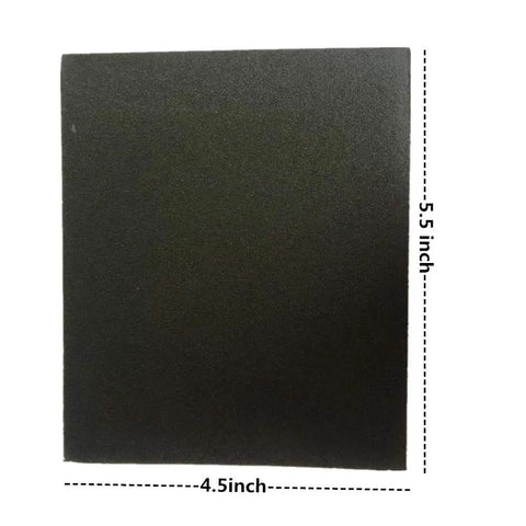 Single sheet from Twin Ultra Fine 42 Piece Wet Dry Sandpaper Set Featuring 240 To 10000 Grit Assortment 4.5 To 5.5 Inch