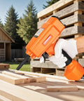 Pro Grade Air Punch Nailer Nail Remover Pneumatic Puller For Denailing And Wood Recycling, Heavy Duty Fastener Extractor in use