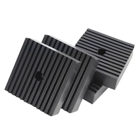 Solid Rubber Shock Pad For Air Compressors And Industrial Equipment Anti Vibration Isolation Pad 4 Inch By 4 Inch By 1 Inch Heavy Duty 4 Pack
