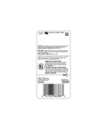 Ready To Roll 2032 Cr2032 Lithium Coin Battery 3V Two Pack packaging with instructions and warnings for safety.
