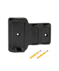 Heavy Duty Mountain Bike Battery Charging Holder With Tool-Free Nylon Storage Rack For Secure Wall Mount Drop Protection Tidy Garage And Workshop E-Bike Organizer Charger Shelf Off Ground, black nylon mount with screws