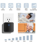 Wireless Door Chime Kit For Home And Office Doors Easy Install No Wiring Door Sensor Alerts When Doors Open And People Enter Battery Powered Stick On Installation No Fuss, black plug-in receiver