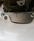 Retro Fit Gas Fuel Tank Kit for FS106 Trimmer with Mounting Accessories Replacement ABS Tank 4126 350 0400 close-up view