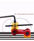 Top Tier Built Different Universal Cnc Mill Positioner Rock Solid Adjustable Work Stop with 180° adjustment for precision machining.