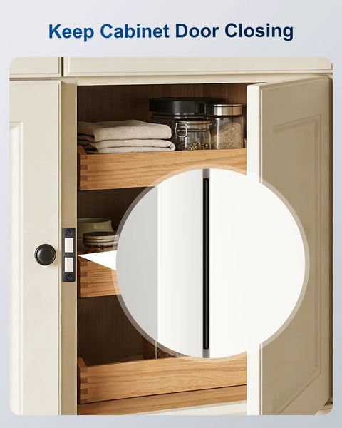 Heavy Duty Magnetic Door Catch With Twin Magnet Core For Cabinets And Drawers Over 35 Lb Hold Black Double Magnetic Closure