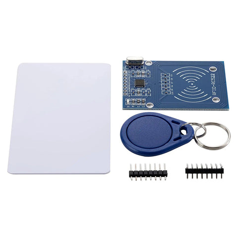 RFID Kit With MIFARE RC522 Chip Sensor Module Including S50 Blank Cards And Keychains Easy To Use And Low Cost Compatible With Arduino