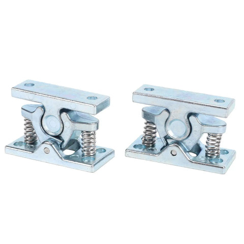 Double Roller RV Door Latch Zinc Alloy Spring Loaded Door Catch 2 Pack with dual springs for quick close on white background
