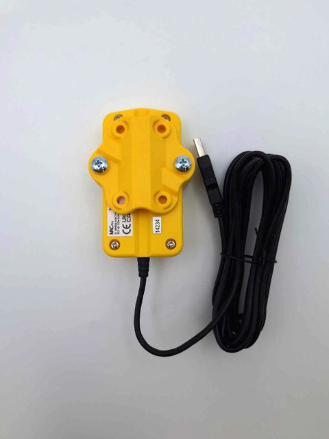 Custom External Trigger Module For Arduino And Cnc Builds Packs Wireless Rf Switch Activation And Automatic Nitrous Blast Timing To Amp Up Your Street Build With Rock Solid Five Volt Signal Processing, yellow plastic box with cable.