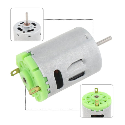 6 To 24V DC Micro Motor With 6000 To 24000 RPM High Speed Stainless Steel Beast For DIY Toys Hair Dryers Mini Fans And Small Appliances