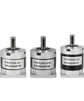 Nema17 Planetary Gearbox Motor Speed Reducer With 5mm Input Shaft And Multiple Ratios For Stepper Motors, featuring three units.