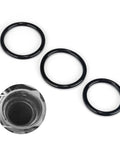 Pre-Greased O-Rings Gasket Seal Set For Engine, Radiator Hose And T-Pipe Coolant Leak Repair, Replacement Kit Compatible With Ford F-150 5.0L And Mustang DR3Z-8566-A And BC3Z-8590-F, DIY Friendly Plug-N-Play Install, shown in close-up.