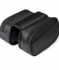 Bike Frame Bag For Bikepacking Full Frame Bag 20 By 16 By 6 Cm Wear Resistant Canvas With Zipper Closure Ebony Edge Black Finish