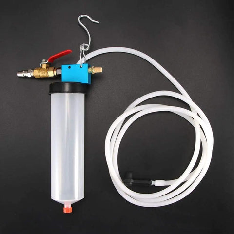 All In One Brake Fluid And Clutch Fluid Extractor Kit For Cars And Motorcycles with plastic bottle and 2 meter hose