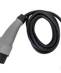 Heavy Duty 10 Ft Golf Cart Charge Cord Replaces Oem 2Cr910 For Madjax Denago Star Breezy Ev with gray connector and black cable.