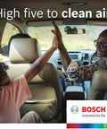 Family enjoying fresh car air with Premium HEPA Cabin Air Filter For Lexus ES NX RX Series And Toyota Avalon Camry Top Rated