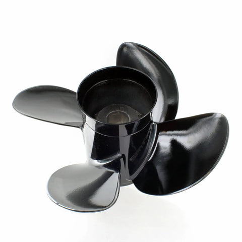 Mercury Spitfire Four Blade Propeller 14x17 for Mercury and MerCruiser Outboards and Sterndrives, top view