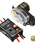 Upgrade 30A Brushless ESC And 1621 3500KV Brushless Motor With Transmission Combo Kit for SCX24 RC Crawler Axial 1 to 24 Scale RC Car