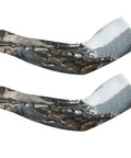 Stay Fly In The Heat Cooling Arm Sleeves For Sun Ray Blocking And Summer Workouts, stretchy ice silk material, featuring robotic design.